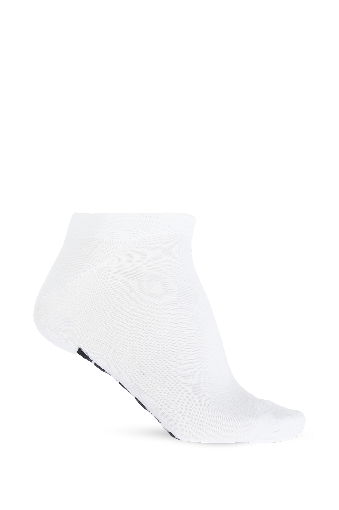 靴下・ソックス DIESEL SET OF THREE SOCKS SKM-RAY-THREEPACK 3-pack of socks with logo cuffs｜マルチ